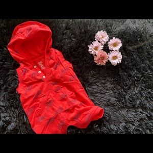 Baby hooded one piece